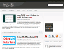 Tablet Screenshot of linuxzasve.com